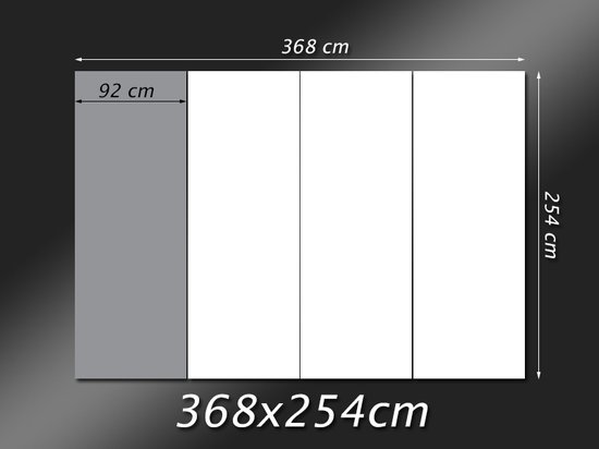 Papier peint photo Polaire | Fleurs | Gris, blanc | 368x254cm (lxh)