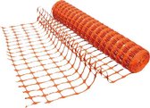 Afzetgaas op rol - 50m x 1m - afzetmateriaal - Oranje