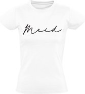 Meid Dames t-shirt | chateau meiland | Wit
