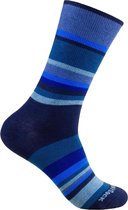 Wrightsock Stride Crew - Navyblauw - 41-45