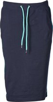 Dames rok terry marine/aqua accenten | Maat S