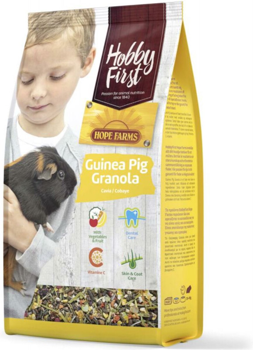 6x HobbyFirst Hope Farms Cavia Granola 800 gr