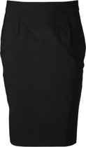Dames rok stretch zwart kort | Maat 36