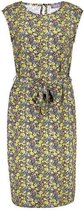 Geisha Jurk Sleeveless Yellow Flowers XXL