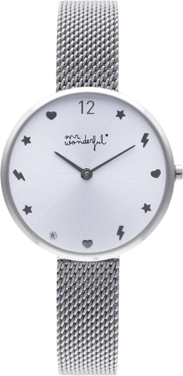 Mr wonderful happy o'clock WR80100 Vrouwen Quartz horloge