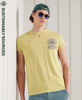 Superdry Heren tshirt LA Beach Surf T-Shirt Van Biologisch Katoen