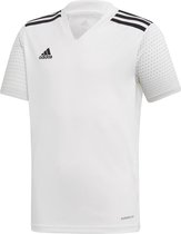 adidas - Regista 20 Jersey JR - Wit Voetbalshirt - 116 - Wit