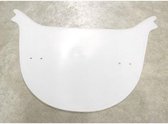 Nummerbord BMX Fox transparant (zonder stikker)