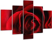 Peinture sur verre rose | Noir rouge | 100x70cm 5Liège | Tirage photo sur verre |  F002932