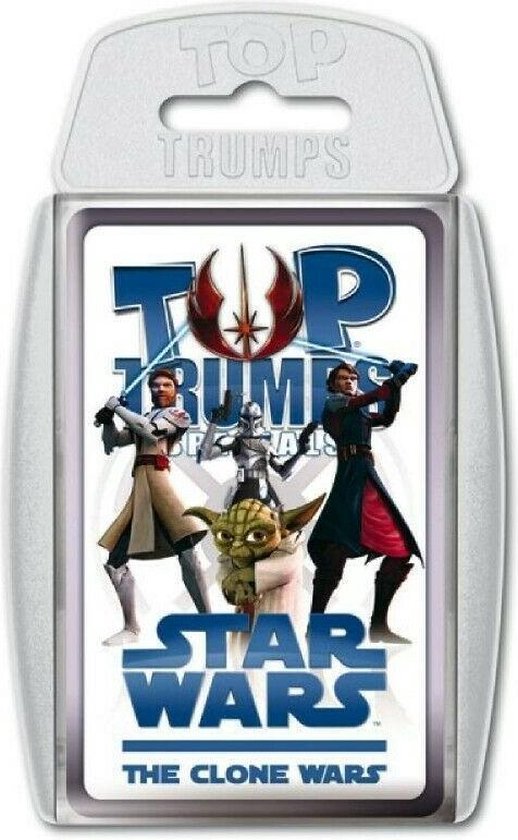 Afbeelding van het spel Top Trumps - Star Wars: The Clone Wars Kwartet - Duits