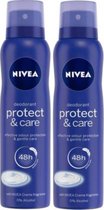 Nivea - Deospray - Protect & Care - DUOPAK 2 x 150 ml