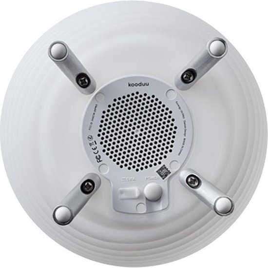 Design Kooduu 3-in-1 bol - Synergy Lamp Stereo Bluetooth Wijnkoeler - 35 LED Speaker | -