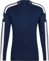 adidas Squadra 21 Sportshirt - Maat S  - Mannen - donker blauw - wit