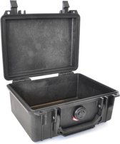 Peli Case   -   Camerakoffer   -   1150    -  Zwart   -  excl. plukschuim  20,80  x 14,40  x 9,20  cm (BxDxH)
