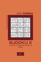 Sudoku X - 120 Easy To Master Puzzles 12x12 - 1