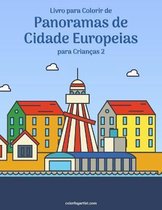 Panoramas de Cidade Europeias- Livro para Colorir de Panoramas de Cidade Europeias para Crianças 2