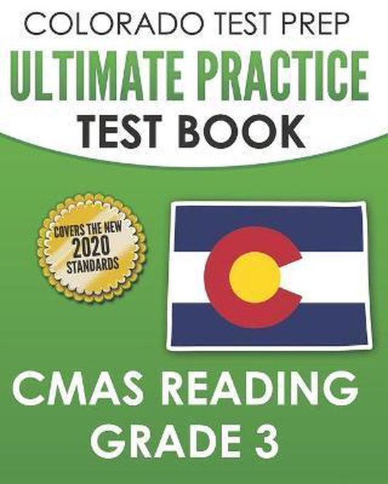 COLORADO TEST PREP Ultimate Practice Test Book CMAS Reading  ... - cover