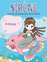 Sirene livre de coloriage pour les enfants