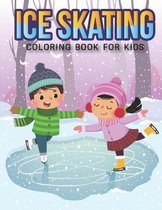 Ice Skating Coloring Book For Kids