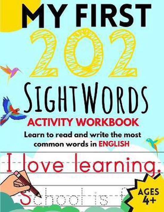 My First 202 Sight Words Activity Workbook - cover