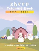 Sheep Coloring Book For Kids