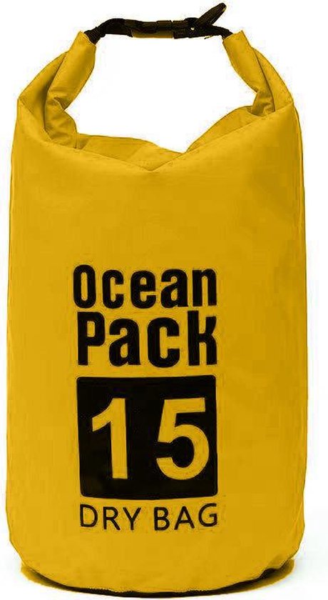 Nixnix drybag 15L – geel – Ocean Pack