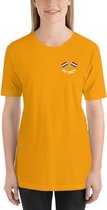 EK 2021 Oranje T-Shirt Nederland - Vlag - Voetbal - EK Kleding Dames -  EK Shirt - Maat M