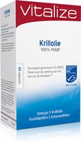 Vitalize Krillolie 100% puur - 60 capsules