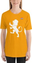 EK 2021 T-Shirt Nederland - Leeuw - Voetbal - EK Dames Kleding - Oranje dames -  EK Shirt - Maat S