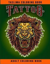 Tattoo Adult Coloring Book