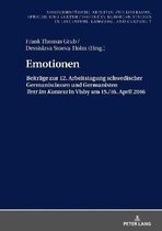 Nordeurop�ische Arbeiten Zur Literatur, Sprache Und Kultur / Northern European Studies In Literature- Emotionen
