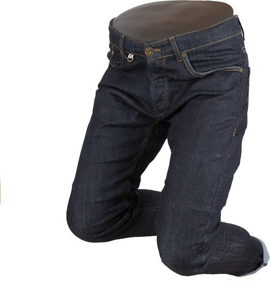 Motorjeans skinny met stretch Camaleón man RAW | bol.com
