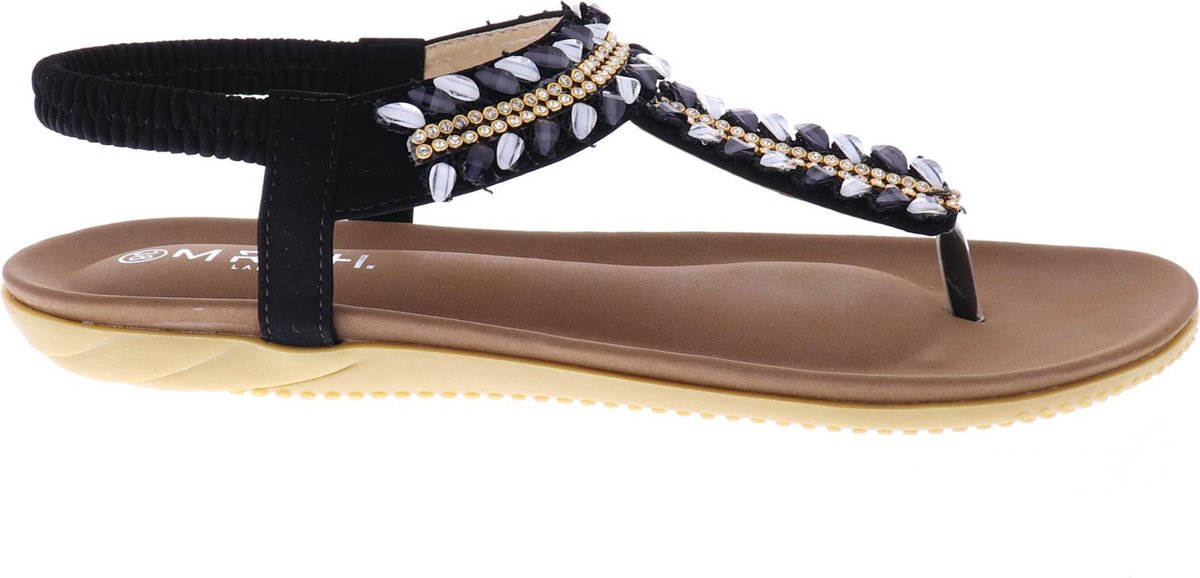 MRCH. Label Eke Dames Sandalen - Zwart - Maat 39