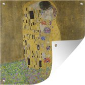 Tuindoek De kus - Gustav Klimt - 100x100 cm