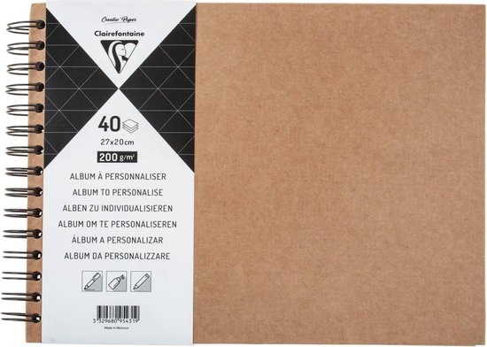 Pro-Art Strathmore Mixed Media Softcover Journal 5,5 x 8 inch, 32 vellen, papier, wit, 8x 5,5