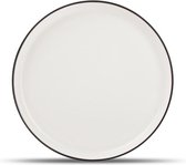 Salt&Pepper - Assiette plate - 19cm - blanc - Studio Base - set/4
