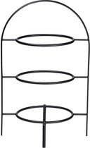 ASA SELECTION A Table Ligne Noire Etagère met drie niveaus voor dessertborden d: 21 cm / h: 36,5 cm