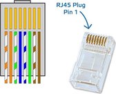 Tripp-Lite N261-S04-BL Cat6a Gigabit Snagless Molded Slim UTP Network Patch Cable (RJ45 M/M), Blue, 4 ft. TrippLite