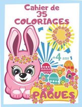 Cahier de 35 Coloriages de Paques - +4 ans