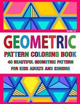 Geometric Pattern Coloring Book For Adults Seniors and Kids