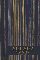 AGENDA 2021 2022 semainier: 1 semaine sur deux pages, de Juin 2021 a Juin 2022, Format (15,24 * 22,86 cm) couleur