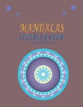 MANDALAS Coloring Book 20 MANDALAS