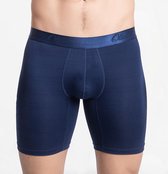 Heren boxershort lange pijpen MicroModal medieval blauw