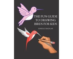 Libros Para Niños-The fun guide to drawing birds for kids