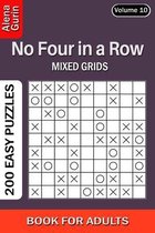 No Four in a Row puzzle book for Adults