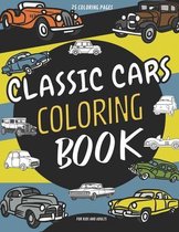 Classic Cars Coloring Book For Kids