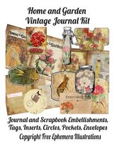 Home and Garden Vintage Journal Kit