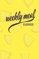 Weekly meal planner