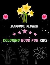 Daffodil Flower Coloring Book For Kids