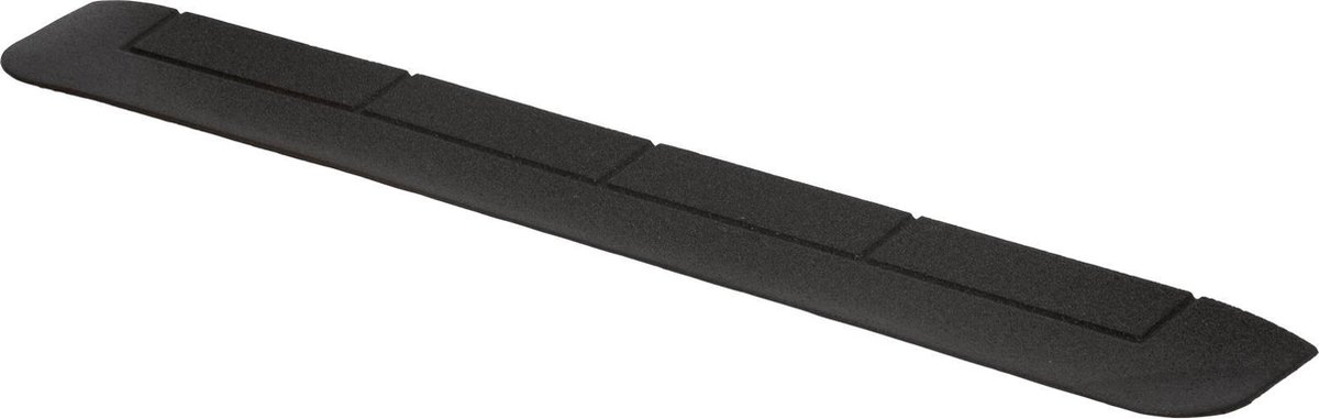 Deluxe Rubberen Drempelhulp 2,0 cm - Toepassingsgebied Binnen, Buiten - Breedte 90 cm - Antislip - Oprijplaat - Drempelhelling - Oprijhelling